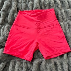 Lululemon align shorts HEMMED lip gloss color